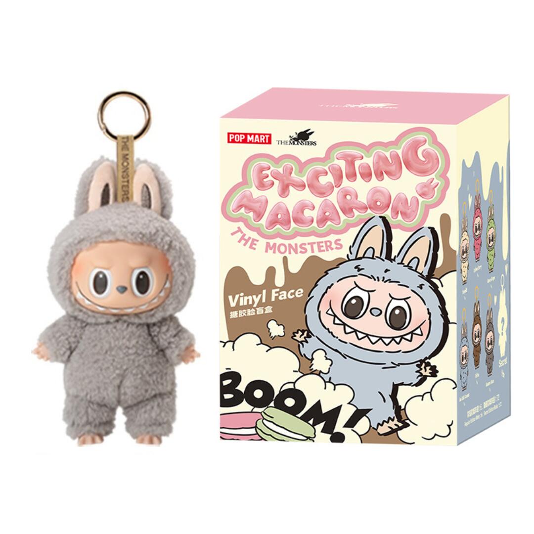 【正規品】 POP MART THE MONSTERS Exciting Macaron 1ピース Labubu ぬいぐるみ ポップマート ブラインドボックス エキサイティングマカロン フィギュアのサムネイル