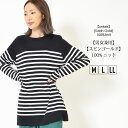 【30日限定 最大15%OFFクーポン】ニット M L LL【男女兼用】 トップス 長そで シンプルデザイン スビンゴールド綿 手洗いOK ラウンドネック 長め...