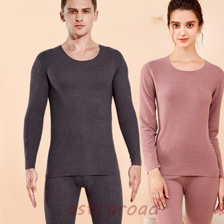 上下セット 秋冬　メンズインナー 男女兼用　インナーウェア　肌着 アンダーウェア 長袖シャツ　防寒イ..