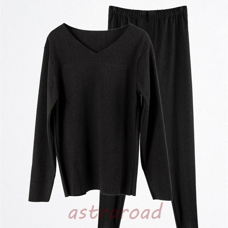 上下セット 秋冬　メンズインナー 男性用　インナーウェア　肌着 アンダーウェア 長袖シャツ　防寒イン..