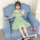 子供服 ワンピース キッズ 子供ドレス 韓国子供服 ジュニア 女の子 夏 半袖 肩出し シフォンワンピ 膝丈 無地 カジュアル おしゃれ 可愛い 通学着 新品