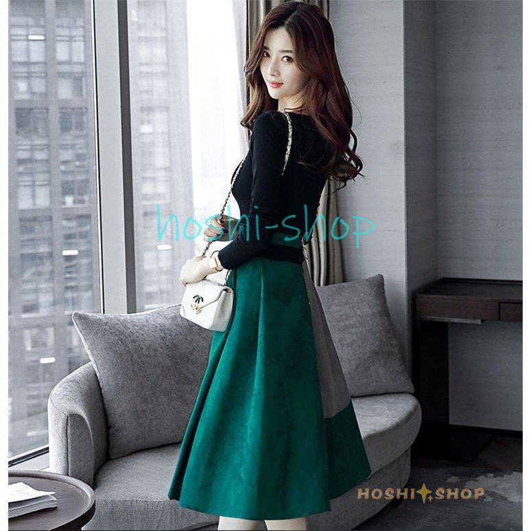 Aライン カットソー ミディアム丈 イブニングドレス 軽い 高級 高級 長袖 の 誕生日 パーティー パーティー 年次 総会の ベルベットの フィッシュ テール ドレス スカート