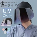 サンバイザー レディース レインバイザー つば広帽子 フェイスカバー 全顔覆う 透明 ワイド UVカット 晴雨兼用 落ちない 男女兼用(4)