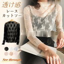 レース インナー 透け感 シースルー 重ね着 トップス レディース レイヤードトップス ブラウス タートルネック おしゃれ 体型カバー(4)