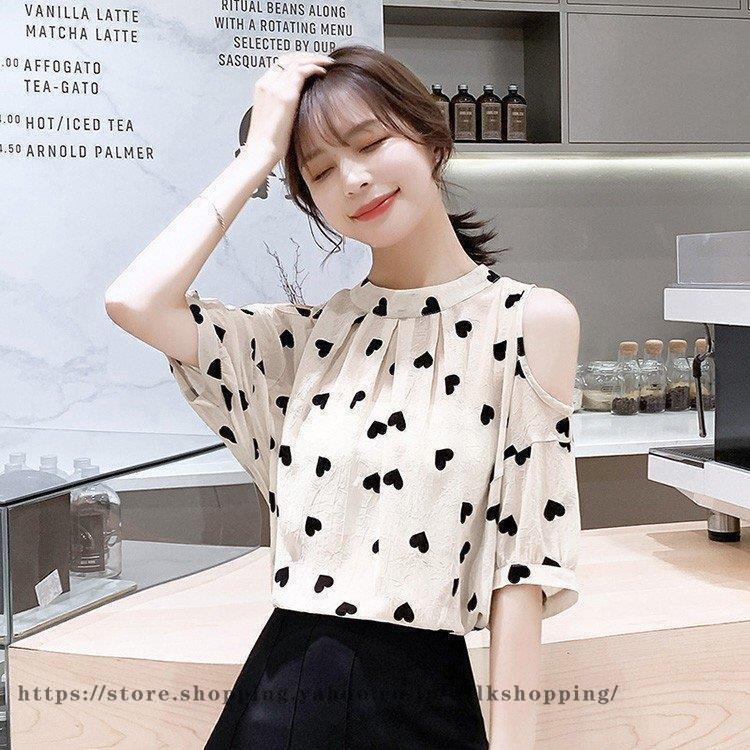 ブラウスレディースきれいめ春夏上品...