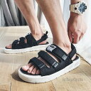 サンダル ビーチサンダル スポーツサンダル ルームシューズ ベルクロ サンダル 走れる ストラップ スポサン 靴 軽量 夏用 スリッポン おしゃれ 敬老の日