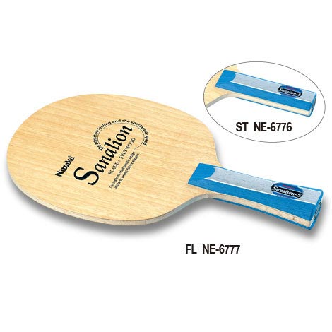 ニッタク メンズ レディース 卓球 ラケット シェークハンド シェイクハンド オールラウンド用 サナリオンS ST NE-6776 FL NE-6777 送料無料 Nittaku NE-6777