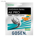 ゴーセン メンズ レディース 海島シリーズ プロ UMISHIMA series AK PRO 17 テニス テニスガット 20張入り ベージュ 送料無料 GO...