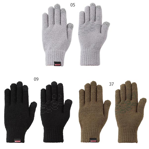 ミズノ メンズ レディース ブレスサーモ ニット タッチパネルグラブ 手袋 グローブ スマホ対応 ブラック 黒 グレー カーキ 灰色 送料無料 Mizuno A2JY7521