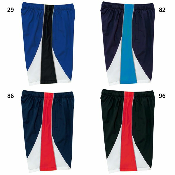 ミズノ メンズ レディース トレーニングクロス ハーフパンツ ハーフパンツ ボトムス スポーツ フィットネス ウォームアップ ネイビー ブルー レッド 青 赤 送料無料 Mizuno N2JD9021