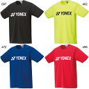 ヨネックス ジュニア キッズ ドライTシャツ 半袖Tシャツ トップス テニス バドミントンウェア ブラック 黒 ネイビー レッド 赤 イエロー 黄色 送料無料 ...