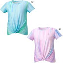 ゴーセン レディース アンフィルハーモニック Unfil Harmonic ゲームシャツ テニス バドミントンウェア トップス 半袖Tシャツ ブルー 青 ピンク 送料無料 GOSEN T2063