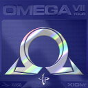 エクシオン メンズ レディース ジュニア オメガ 7 ツアー OMEGA VII TOUR 卓球ラケットラバー 裏ソフトラバー ブラック 黒 レッド 赤 送料無...