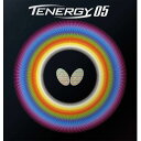 バタフライ メンズ レディース ジュニア テナジー05 TENERGY 卓球ラケット用ラバー ハイテンション裏ラバー スピンタイプ 回転 ブラック 黒 レッド ...