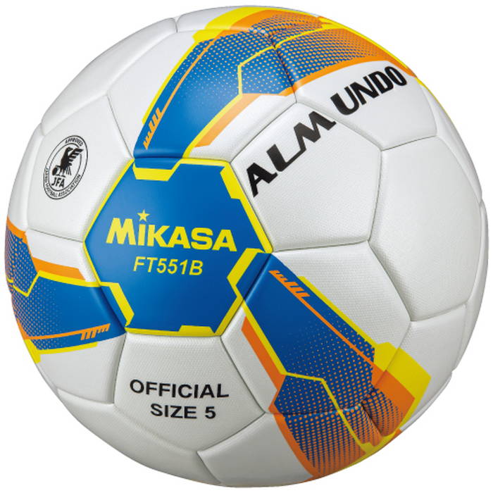 メンズ レディース サッカーボール アルムンド ALMUND 検定球5号 貼り ミカサ MIKASA FT551B-BLY FT551B-PV FT551B-YP安売り サッカー 用品 セール