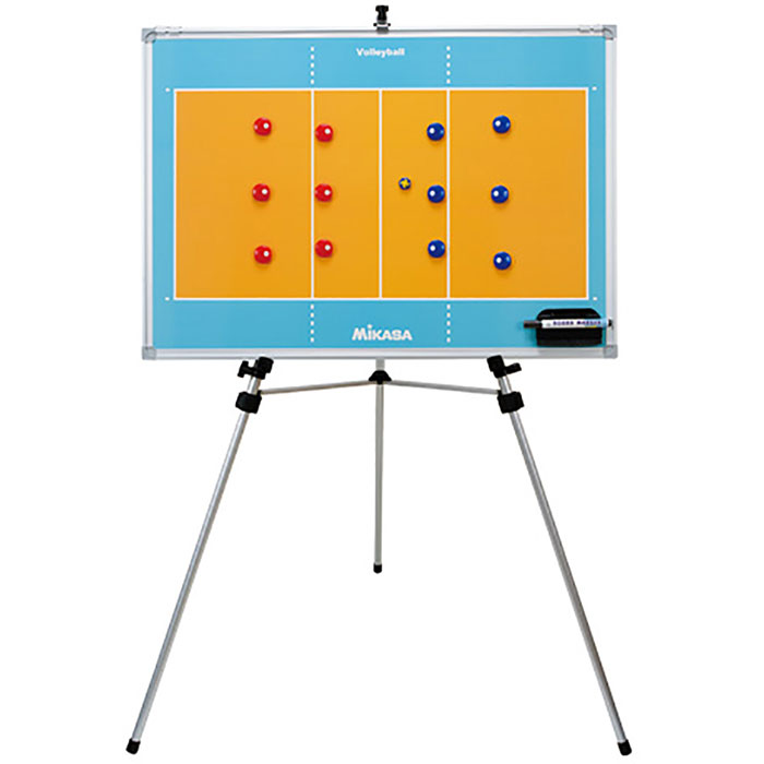 ミカサ メンズ レディース バレーボール特大作戦盤 三脚付 送料無料 MIKASA SBVXL