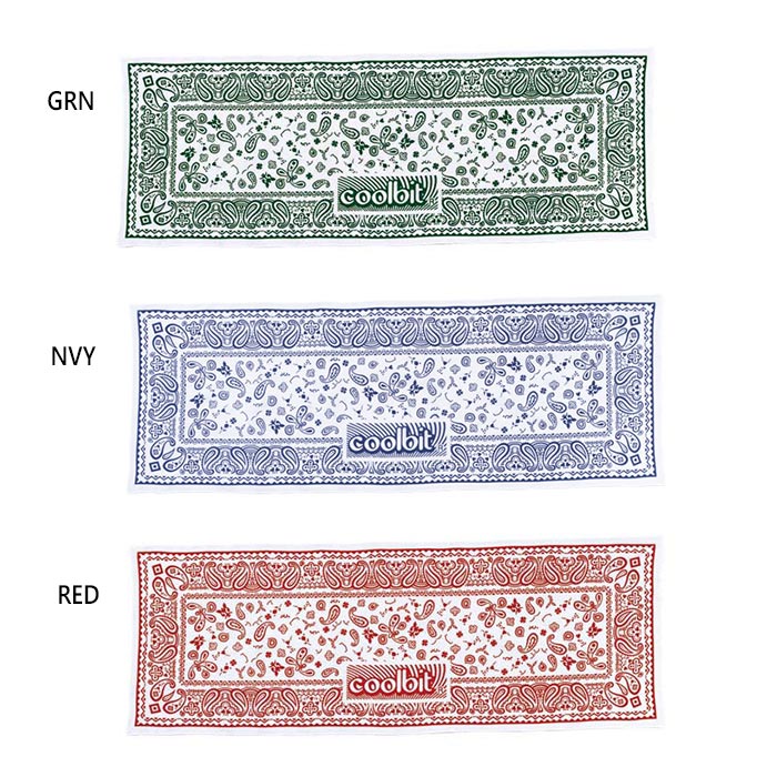 クールビット メンズ レディース バンテーヌ 冷却グッズ 手ぬぐい 作業 アウトドア スポーツ 熱中症対..