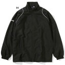 スポルディング メンズ ジップアップウィンドブレーカージャケット バスケットボールウェア トップス 長袖 練習 部活 裏起毛 ブラック 黒 送料無料 SPALD...