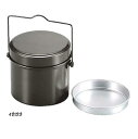 4合炊き キャプテンスタッグ メンズ レディース ジュニア 林間 丸型ハンゴー 飯盒 アウトドア用品 クッキング用品 クッカー 調理器 ご飯 お米 キャンプ 送...