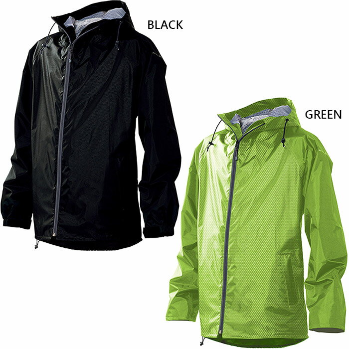 マック メンズ レイントラックジャケット RAIN TRACK JACKET レインウェア レインジャケット ブラック 黒 グリーン 緑 送料無料 Makku ...
