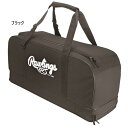 82L ローリングス メンズ レディース チームバック 野球用品 ダッフルバッグ ボストンバッグ ヘルメット キャッチャー道具 スポーツバッグ 大容量 ブラック...