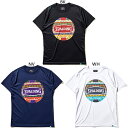 スポルディング メンズ レディース Tシャツ ボヘミアンボール 半袖Tシャツ トップス バレーボールウェア ホワイト 白 ブラック 黒 ネイビー 送料無料 SP...