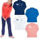 ルーセント レディース 長袖ポロシャツ テニス バドミントンウェア トップス 吸汗速乾 スポーツ 練習着 ホワイト 白 ネイビー ブルー レッド 青 赤 ピンク...