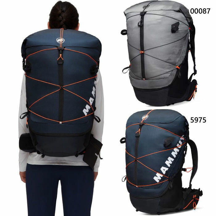 50-60L マムート レディース デュカン ドゥカン スパイン Ducan Spine Women リュックサック デイパック バックパック バッグ 鞄 登山 ブラック 黒 送料無料 Mammut 2530-00380