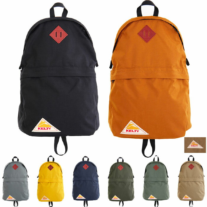 18L ケルティー メンズ レディース デイパック DAYPACK リュックサック バックパック バッグ 鞄 カジュアル アウトドア 通勤 通学 ヴィンテージライン ブラック 黒 ネイビー ブラウン イエロー カーキ 送料無料 KELTY 32591918