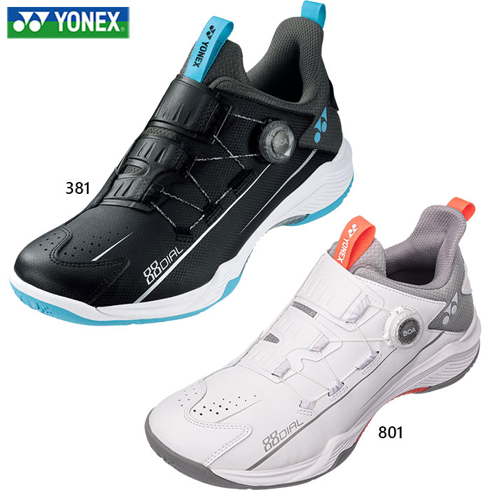 ͥå  ǥ ѥå 88磻 POWER CUSHION 88 DIAL WIDE Хɥߥȥ󥷥塼 BOAƥ ۥ磻  ֥å  ̵ YONEX SHB88D2W