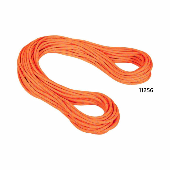 長さ50m 直径9.5mm マムート メンズ レディース アルパイン ドライロープ 9.5 Alpine Dry Rope 登山用品 クライミング シングルロープ オレンジ 送料無料 Mammut 2010-04220