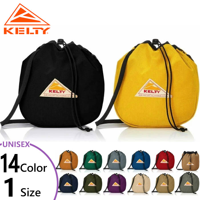 ケルティー メンズ レディース キンチャク ショルダーバッグ ショルダーバッグ 肩掛け 鞄 ヴィンテージ 軽量 ミニバッグ イエロー 黄色 送料無料 KELTY 32592354