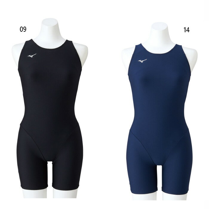 ミズノ ジュニア キッズ オールインワン スイムウエア スイミング 水泳 ガールズ水着 スクール水着 ブラック 黒 ネイビー 送料無料 Mizuno N2MGAC04
