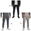 アンダーアーマー メンズ UAライバルテリー ジョガーパンツ スウェット パンツ ボトムス ブラック 黒 送料無料 UNDER ARMOUR 1380843