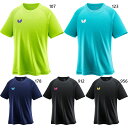 バタフライ メンズ レディース ウィンロゴ・Tシャツ2 卓球ウェア トップス 半袖 吸汗速乾 ストレッチ ブラック 黒 ネイビー ブルー 青 グリーン 緑 送料...