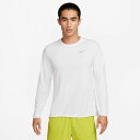 ナイキ メンズ マイラー ドライフィット Dri-FIT UV ロングスリーブ ランニングトップ ジョギング マラソン ランニングウェア トップス 吸汗速乾 ホ...