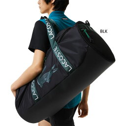 テクニファイバー メンズ レディース L.23 BAG ラコステ LACOSTE テニスバッグ ドラムバッグ 鞄 撥水加工 ブラック 黒 送料無料 tecnifibre NH4495WW