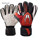 エイチオーサッカー ジュニア キッズ イニシャル ポップ ネガティブ テクノレッド サッカー ゴールキーパーグローブ GK手袋 エントリーモデル ブラック 黒 ...