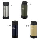 500ml サーモス メンズ レディース 真空断熱ケータイマグ 水筒 マグボトル 通勤 通学 アウトドア 保温 保冷 ブルー 青 ベージュ カーキ 送料無料 T...
