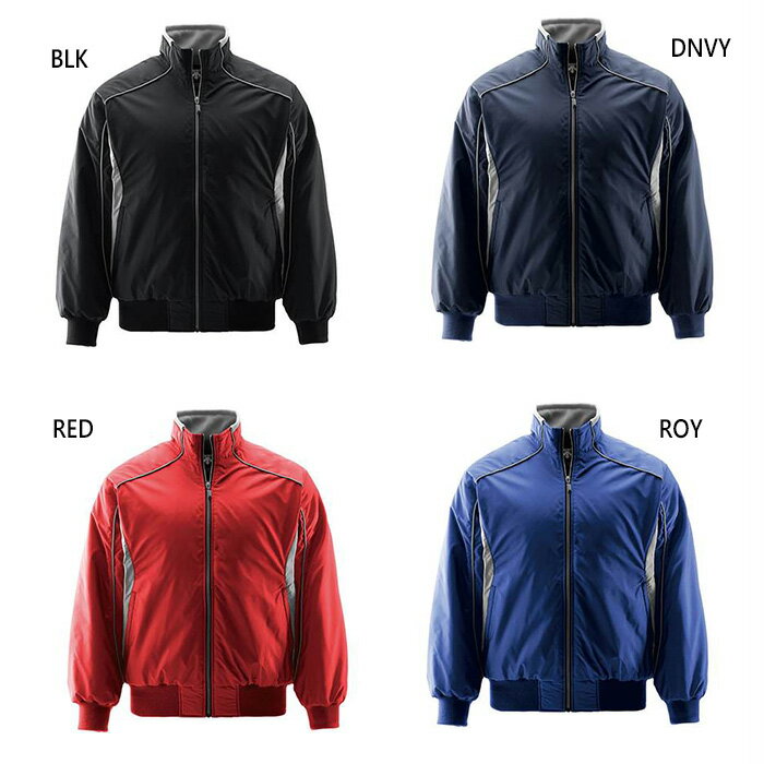 デサント ジュニア キッズ ジュニアグランドコート 野球ウェア トップス ブラック 黒 ネイビー ブルー ..