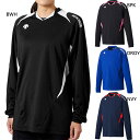 デサント メンズ レディース 長袖バレーボールシャツ バレーボールウェア トップス 長袖Tシャツ ゲームシャツ ブラック 黒 ネイビー ブルー 青 送料無料 D...