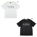 スパッツィオ ジュニア キッズ ピッポ PIPPO カラフル プラシャツ サッカーウェア フットサルウェア トップス 半袖Tシャツ ホワイト 白 ブラック 黒 送料無料 Spazio GE0982 GE-0982