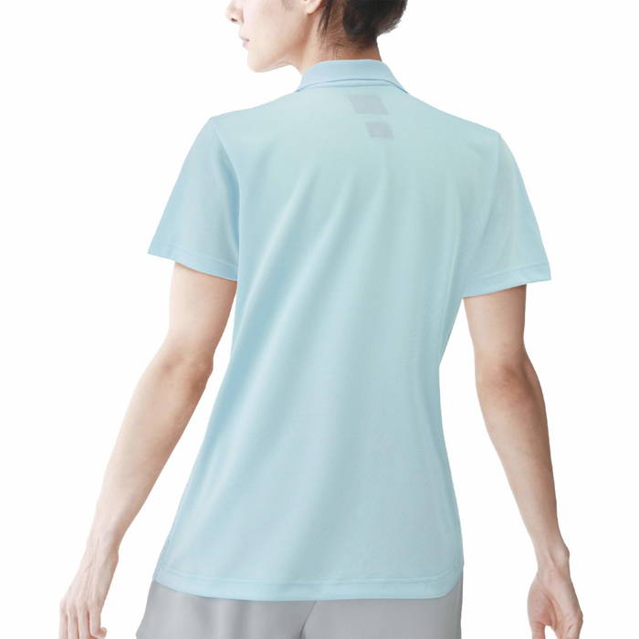 Oサイズ ヨネックス レディース ゲームシャツ テニス バドミントンウェア トップス 半袖 ポロシャツ ブルー 青 送料無料 YONEX 20726 2