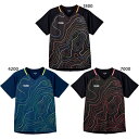 JTTA公認 ビクタス メンズ レディース トポグラフィー ゲームシャツ TOPOGRAPHY GS 卓球ウェア トップス 半袖 吸汗速乾 UVカット 抗菌防臭...