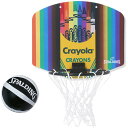 スポルディング ジュニア キッズ クレヨラ マイクロミニ クレヨン ボックス バスケットボール バスケ ミニゴール 家庭用 子供 室内 送料無料 SPALDIN...
