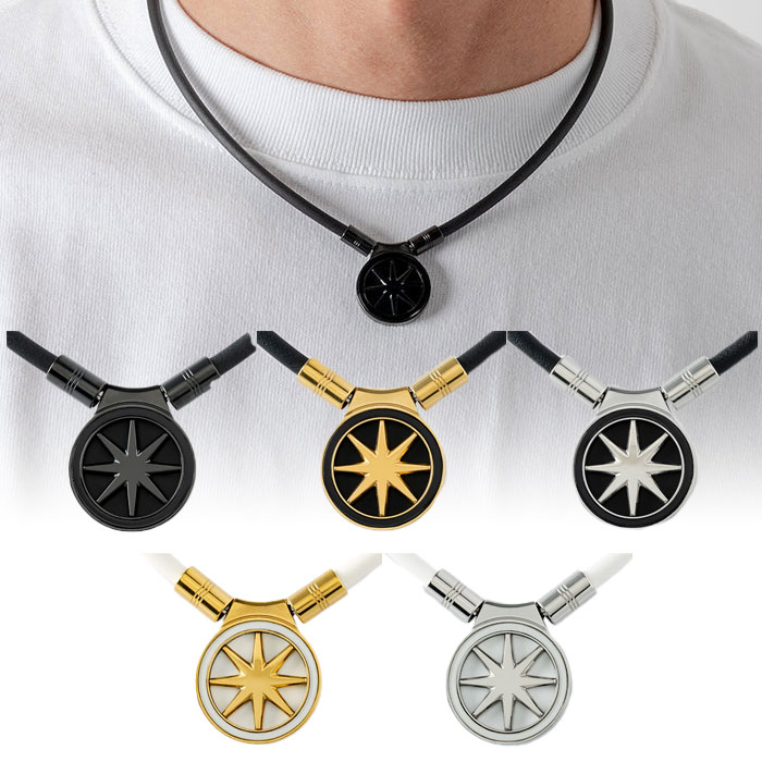 バンデル メンズ レディース ヘルスケア ネックレス アース2.0 Healthcare Necklace Earth 2.0 磁気ネックレス 磁束密度200m...