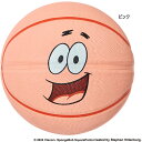 5号球 スポルディング ジュニア キッズ パトリックスター スマイル ラバー バスケットボール 小学生 スポンジ・ボブ ピンク 送料無料 SPALDING 85...