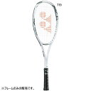 ヨネックス メンズ レディース ジオブレイク80V 軟式ラケット ソフトテニス ボレー重視モデル ホワイト 白 送料無料 YONEX 02GB80V
