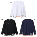 チャンピオン メンズ ロングスリーブ LONG SLEEVE バスケットボールウェア トップス 長袖Tシャツ ロンT ホワイト 白 ブラック 黒 ネイビー 送料無料 Champion C3-AB450