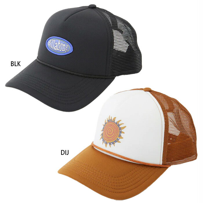 ビラボン メンズ トラッカー RIOT TRUCKER キャップ 帽子 カジュアル メッシュキャップ ブラック 黒 送料無料 BILLABONG BE012910